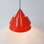 Fog & Morup Zone Hanglamp Rood, 1960'S thumbnail 7