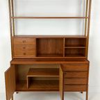 Scandinavisch Teak Fineren Boekenkast Forsol thumbnail 11