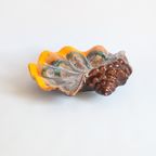 Vallauris Schelp Centerpiece Schaal In Keramiek thumbnail 2