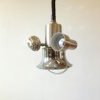 Vintage Herda Lamp Hanglamp Chroom Jaren 60 . thumbnail 2