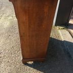 Antieke Eiken Ladekast Dressoir thumbnail 8