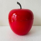 Red Apple Ijsemmer / Ice Bucket , Jaren 70 thumbnail 4