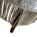 Vintage Cocktailstoel / Fauteuil / Eenzit Met Franjes thumbnail 5
