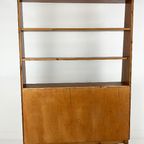 Scandinavisch Vintage Teak Fineren Boekenkast thumbnail 13