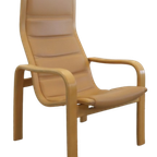 Vintage Yngve Ekstrom Voor Swedese Fauteuil Herenmodel thumbnail 5