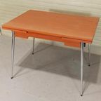 Vintage Formica Uitschuifbare Eettafel thumbnail 11