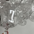 Set Van Negen Loodkristallen Champagne Coupes thumbnail 7