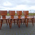 Vintage Brocante Eiken Houten Windsor Chairs Engelse Stoelen thumbnail 15