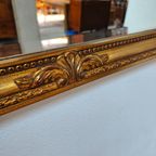 Vintage Goudkleurige Rococo Deknudt Spiegel Kuifspiegel Schouwspiegel 101 thumbnail 9