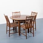 Mid-Century Swedish Modern Dining Set / Eetkamerset By Nils Jonsson For Hugo Troeds thumbnail 2