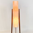 Vintage - Rocket Lamp - Novoplast Sered - Czech Republic - Teak - Fiberglass- 1960-1969 thumbnail 6