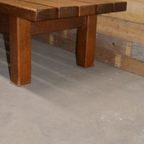 Eikenhouten Salontafel Of Als Bankje Te Gebruiken thumbnail 4
