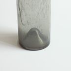 Bubble Glass Cylinder Vase By Erik Höglund For Pukeberg, Sweden 1960S. thumbnail 8