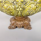 Majolica Jardinière Schütz Cilli Ca.1900 thumbnail 4