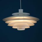 Geweldige Witte Deense Plafondlamp *** Deens Design *** Form Light *** Model 52610 *** Zeldzaam * thumbnail 5