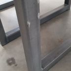 Grote Messing Tafel Ovaal Modulair - Ruw Staal thumbnail 17