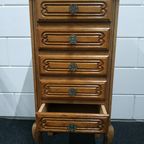 Vintage Queen Anne/louis Xiv/xv (stijl) Wandkastje Ladekastje thumbnail 9