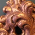 Rococo-Stijl Vergulde Gegoten Gipsen Wandspiegel, Midden 20E Eeuw thumbnail 5