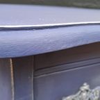 Ladekast - Buikkastje - Blauw Met Zilveren Details thumbnail 8