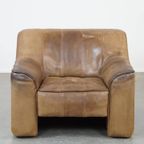 Prachtige Karakteristieke Jaren ’70 Vintage Design Fauteuil Van De Sede Model Ds44 Gemaakt Van St thumbnail 3