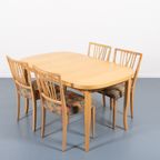 Vintage Swedish Dining Set / Eetkamerset / Eettafel / Eetkamerstoelen From 1970’s thumbnail 2