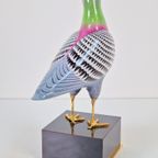 Mangani Porseleinen Duif Sculptuur ‘70 Italiaanse Design thumbnail 11