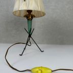 Vintage Franse Tripod Lamp thumbnail 5