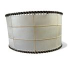 Vintage Staanlamp Met Kap Perkament & Leder Jaren 60 thumbnail 6