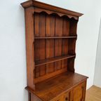 Vintage Landelijke Brocante Keukenkast, Barkast, Wandkast, Buffetkast, Ladekast thumbnail 18