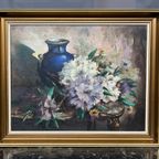 Schilderij "Bloemstilleven". thumbnail 5