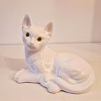 Vintage Beeldje Poes Jaren 70 Beeld thumbnail 4