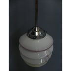 Art Deco Hanglamp Met Lampion Kap thumbnail 8