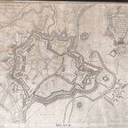 Antieke Kaart Van Menen Ca. 1745 thumbnail 2