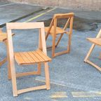 Set Van 4 Aldo Jacober Trieste Klapstoelen, Bazzani Italy thumbnail 16