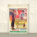 Oude Filmposter Op Hout thumbnail 2