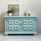 Restyle Antiek Dressoir Brutalist Spaanse Style Massief Hout thumbnail 2