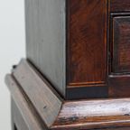 Zeer Mooie Gerestaureerde Antieke Engelse Buffet/ Servies/ Boekenkast Uit Begin 19e Eeuw thumbnail 13