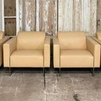 Mare Artifort Fauteuils (4x) - Design Klassiekers. Leder. thumbnail 2