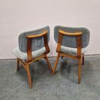 Set 2 Vintage Eetkamer Stoelen Jaren 60 Retro Stoelen thumbnail 11