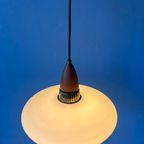 Melkglas Hanglamp - Philips Style Light Armatuur - Louis Kalff - Opaline Glass Lamp thumbnail 4