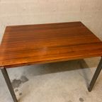 Eettafel "pali" Met Verlengstuk Van Louis Van Teeffelen Voor Wébé 1960. thumbnail 10