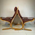 2X Ingmar Relling Siësta Stoelen. Hem En Haar. Lederen Westnofa Stoelen thumbnail 9