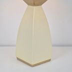 Vintage Tafellamp Lampes D'Albert Frankrijk '70 Regency Goud thumbnail 6