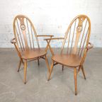 Vintage Ercol Hangoortafel Met Stoelen thumbnail 7