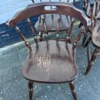 Set Van Vier Stevige Cafestoelen thumbnail 6