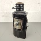 Oude Zwarte Scheepslamp thumbnail 5
