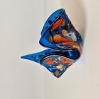 Vintags Mondgeblazen Waxinehouder Zakdoek Vaas Stijl thumbnail 4