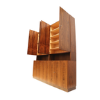 Xxl Hoog Vintage Dressoir / Wandmeubel – Palissander – Jaren ’60 thumbnail 17