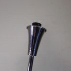 Staande Verchroomde Lamp In Art Deco Stijl, Jules Dewaele Bruxelles, Jaren 50 thumbnail 20