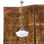 Art Deco Opaline Hanglamp thumbnail 2